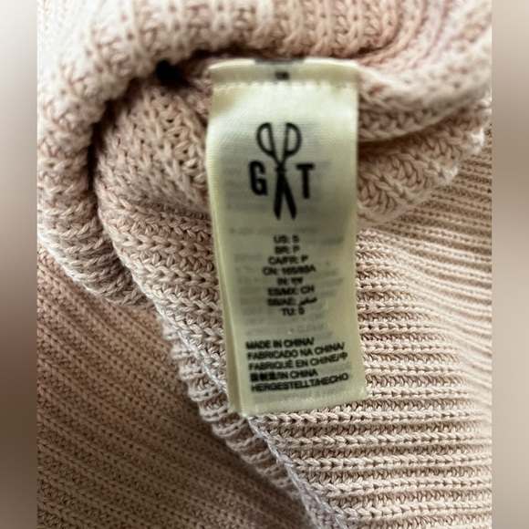 Goodthreads Women's Blush Pink V-Neck Sweater - 100% Cotton- Size Small - Picture 10 of 13